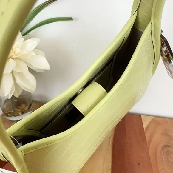 NWT Coach Ergo Bag In Croc Embossed Coachtopia Leather - Picture 8 of 8